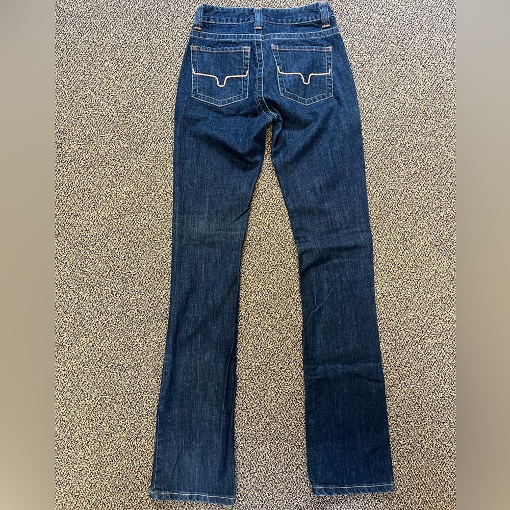Orange Kimes Ranch stitching